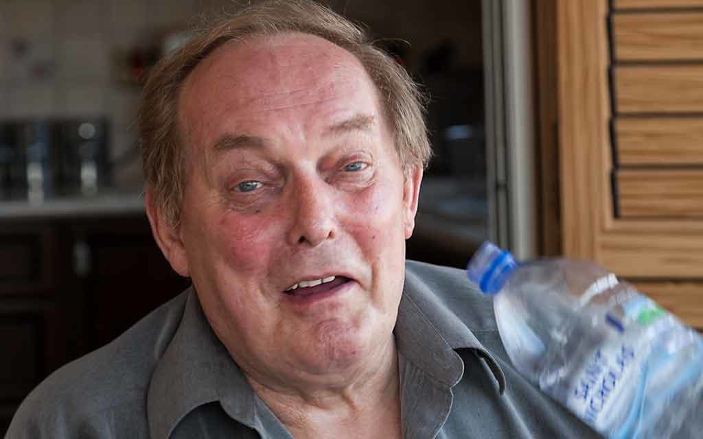 My friend David Sim in Cyprus