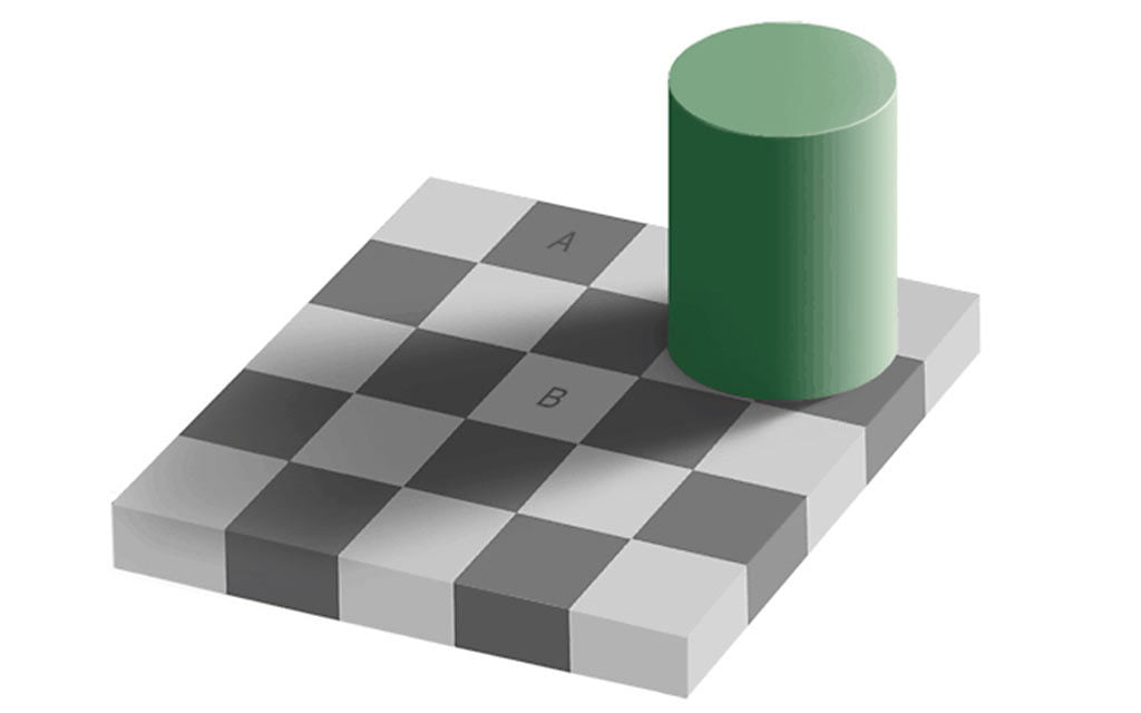 Magic Squares optical illusion